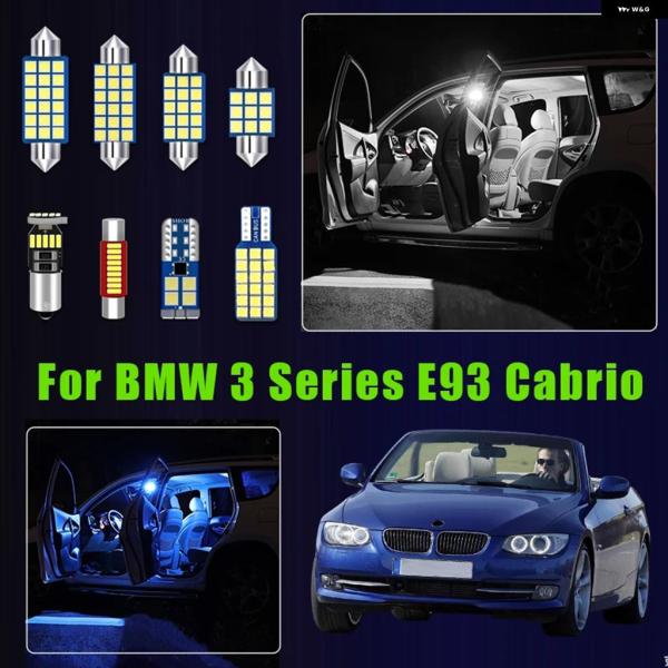 並行輸入品 BMW E93 3シリーズ カブリオ 2007 - 2013用 車内  LED 電球 車内読書灯 グローブ ボックス バニティ ミラー トランク ラ