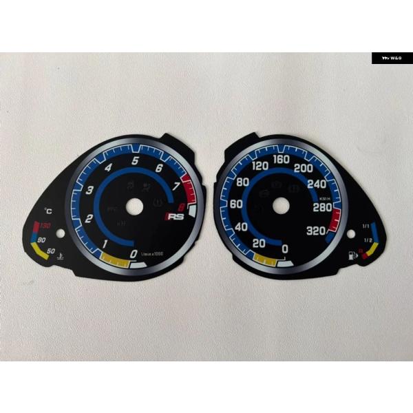 並行輸入品 アウディ Q5 A4L A5 RS パネル ペーパー タコメーター ダイヤル 320KM/H