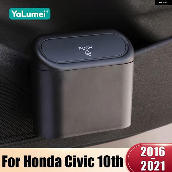並行輸入品 ホンダ MK10 シビック 10代目 10 セダン ツーリング ハッチバック 2016 - 19 2020 21 吊り下げ式車用ゴミ箱