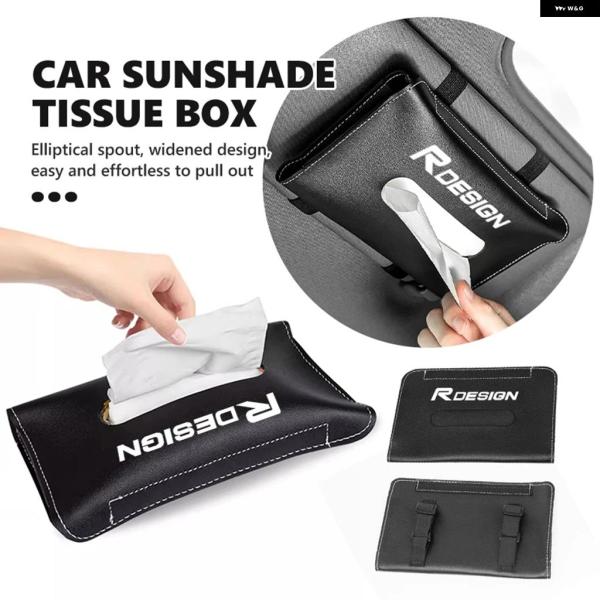並行輸入品 ボルボ V50 S60 XC60 S40 XC40 XC90 V60 S80 S90 V90 V70 車用 サンバイザー ティッシュ ボックス 吊り