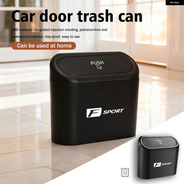 並行輸入品 レクサス車用ゴミ箱ドア吊り下げ 収納 ボックス ホルダー ゴミ箱 オーガナイザー カー ES FSPORT GX LS LX NX RX CT200