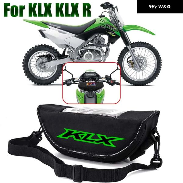 KLX230 KLX300 KLX R KLX230 KLX300 オートバイ バイク アクセサリー ツールバッグ 防水 防塵 ツーリング ハンドルバー バッグProtective parts:OtherHign-concerned Che...