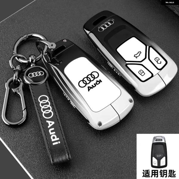 並行輸入品 アウディ A4 B9 A5 A6L A6 S4 S5 S7 8W Q7 4M Q5 TT TTS RS クーペ用キーケースカバー シェルフォブキー 