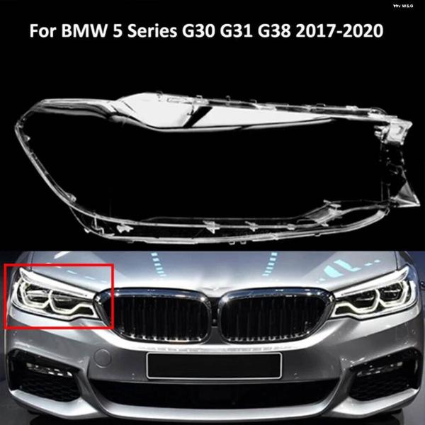 並行輸入品 BMW 5 シリーズ G30 G38 520I 523I 525I 528I 530I 2018-2020 フロント ヘッドライト レンズ カバー ケース ヘッドランプ ガラスランプ