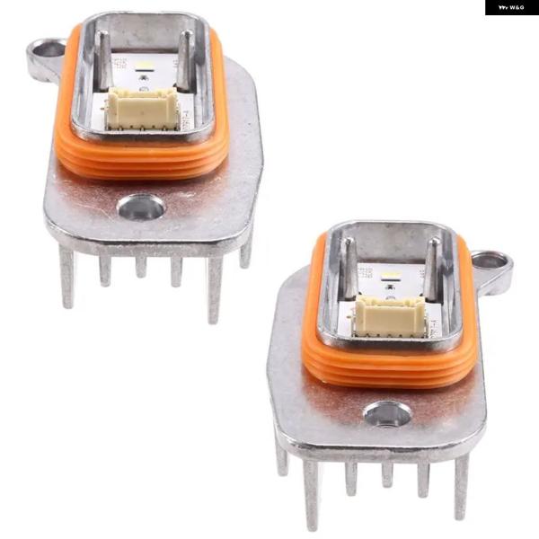 並行輸入品 LED モジュール フロント ヘッドライト 1ペア DRL BMW I3 I01 LCI I3S 18-20 63118495579 6311849