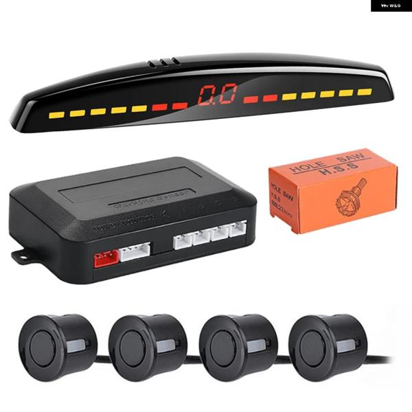 並行輸入品 RISINGON カーパークトロニック LED パーキング センサー キット レーダー ディスプレイ バックアップモニター検出 システム