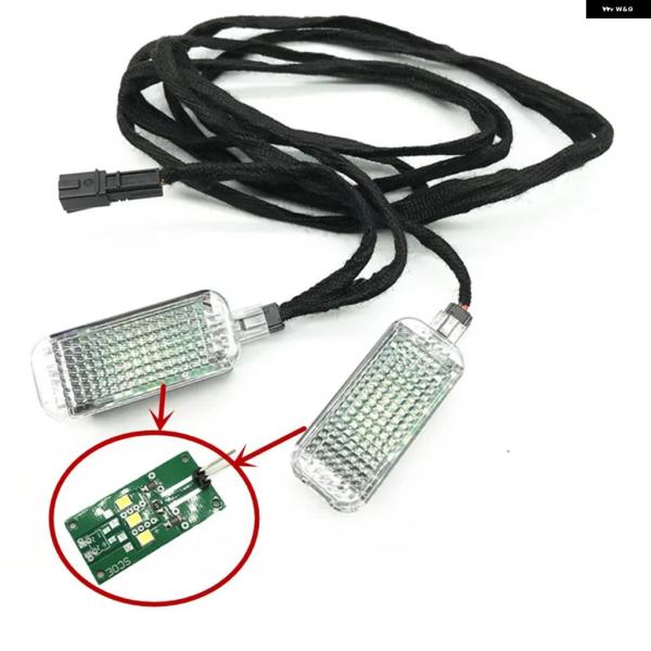並行輸入品 アウディ 車内リアテールゲート LED トランク ライト3SMDランプ ケーブル 配線 ハーネス A4 B9 2016 2017 2018 Q2 Q