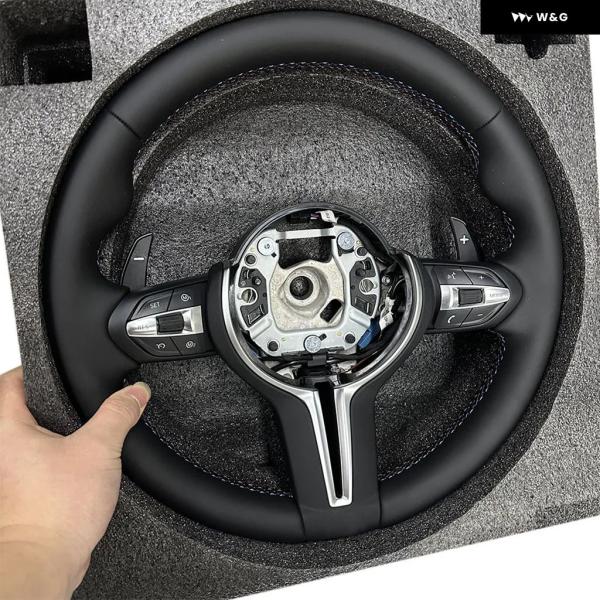 レザー ステアリングホイール BMW F20 F30 F31 F32 F34 F10 F11