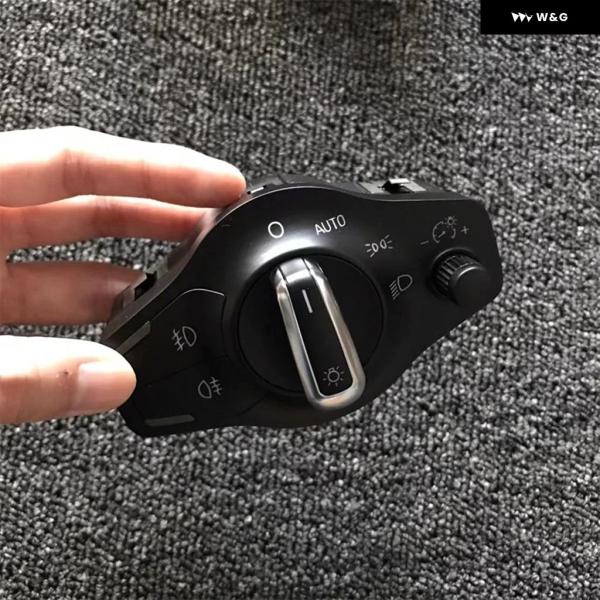 並行輸入品 クローム オート ヘッドライト フォグランプ スイッチ コントロール アウディ Q5 A5 S5 クーペ / スポーツ