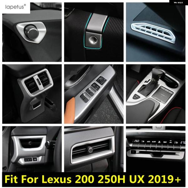 並行輸入品アクセサリー レクサス UX 200 250H 2019 - 2025 エア エアコン CD フレーム ギア パネル ド