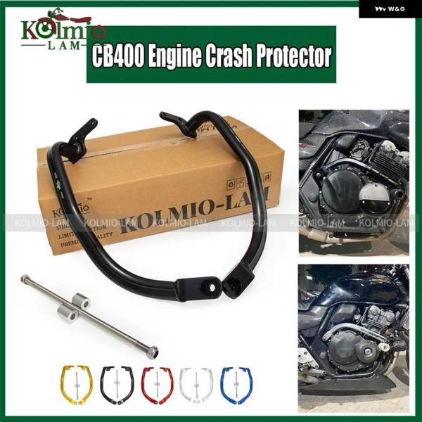 並行輸入品1999 - 2023 ホンダ CB400 VTEC 1- 2 - 3 - 4 - 5 オートバイ エンジン ガード クラッシュ バー バンパー フレーム プロテクター CB400SF CB