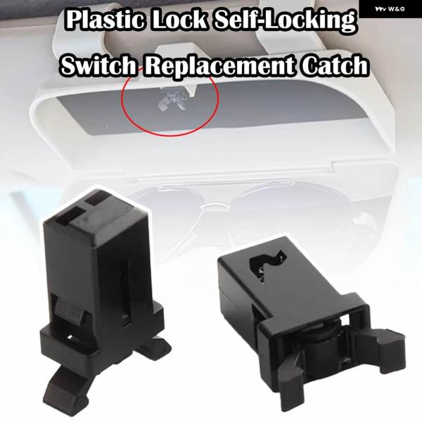 並行輸入品 2/5個ゴミ箱用ロックセルフロック式スイッチキャッチタッチ式蓋ラッチリペアクリップ アウディ Q7A3A5対応