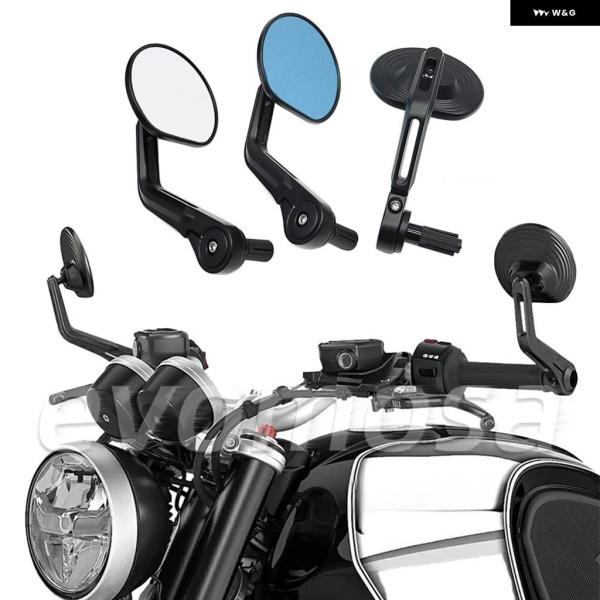 並行輸入品 BMW R NINET RNINET URBAN G/S PURE RNINET SCRAMBLER オートバイ バーエンド ミラー バックミラー