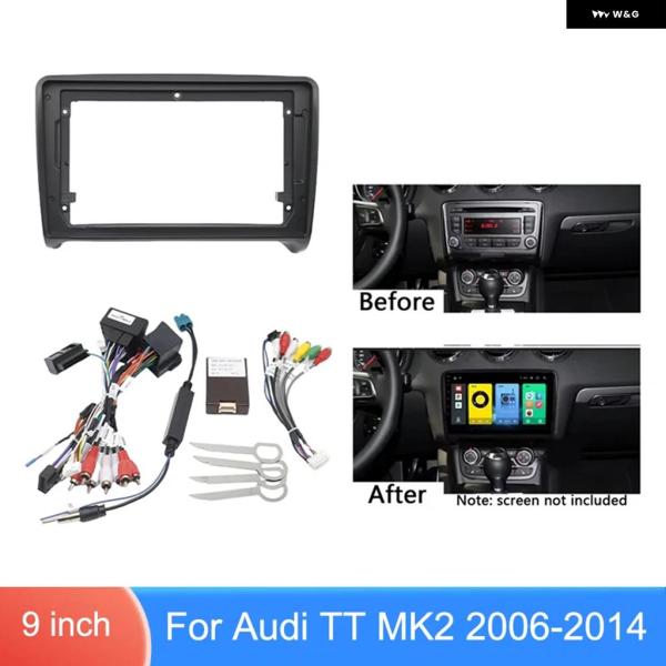 並行輸入品 アウディ カー オーディオ キット TT MK2 インターフェース 変換ソリューション ヘッド ユニット システム 2006-2014