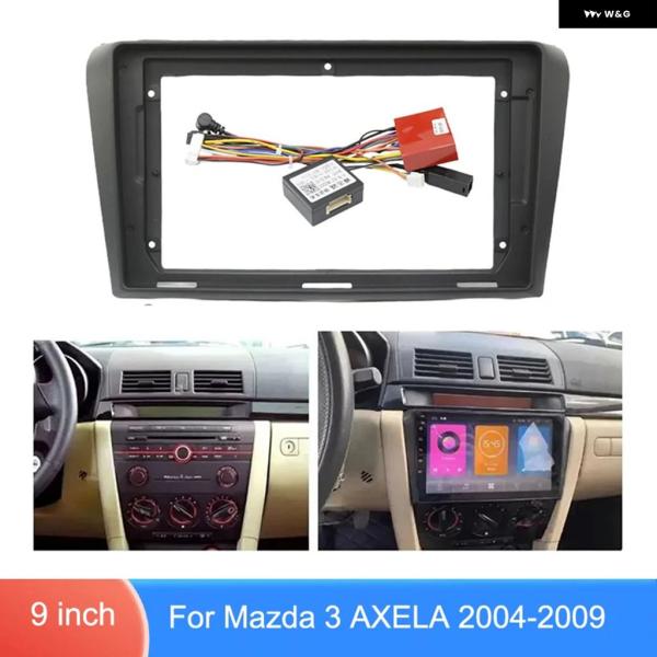 並行輸入品 マツダ 3アクセラ カー オーディオ インターフェース キット ヘッド ユニット ソリューション配線 ハーネス 2004-2009