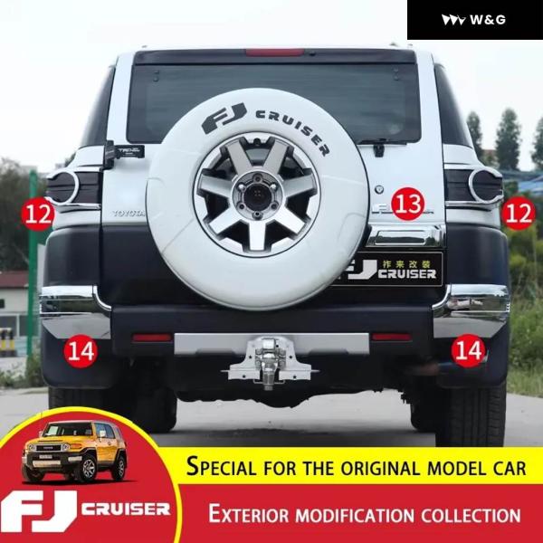 並行輸入品 トヨタ FJクルーザー ボンネット エア アウトレット ステッカー クローム スタイリング 外装 エンジン カバー バグシールド FJクルーザー 外装