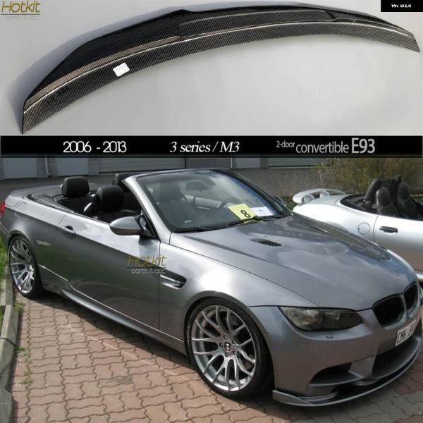 並行輸入品 カーボンリア トランク ビッグスポイラー ダックビルテールウィング BMW E93 カブリオレ 3シリーズ E93 M3