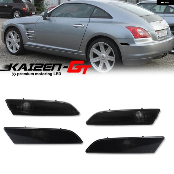 並行輸入品 クライスラー クロスファイア 2004-2008 フェンダーフレアライト バルブ 無 車用 フロント/リア バンパー サイドマーカー インジケーター