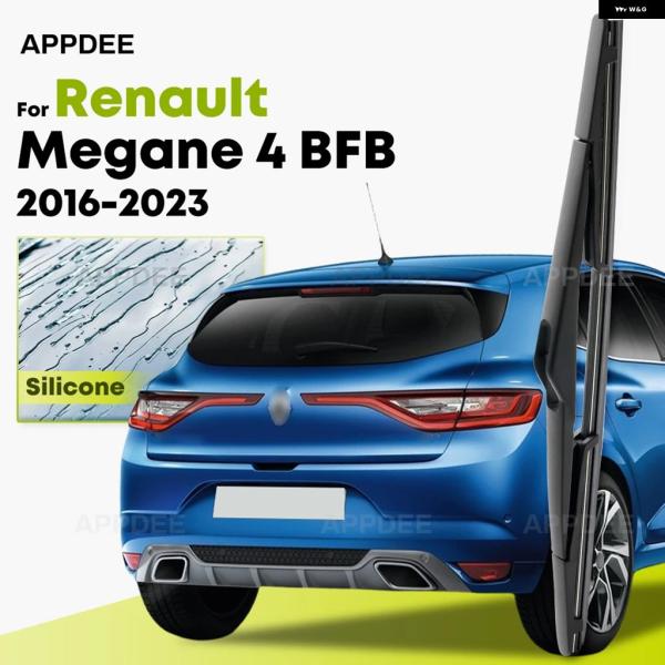 並行輸入品 ルノー メガーヌ メガーヌ4 BFB グランドツアー ハッチバック 2016-2023 シリコン リア ワイパー コーティング フロントガラス ワイ