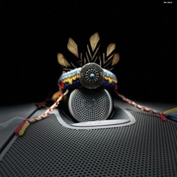 並行輸入品 ボルボ XC90 S90 S60 XC60 XC40 V60 V90 BW BOWERS WILKINS オーディオ 装飾 インディアン ハット ス