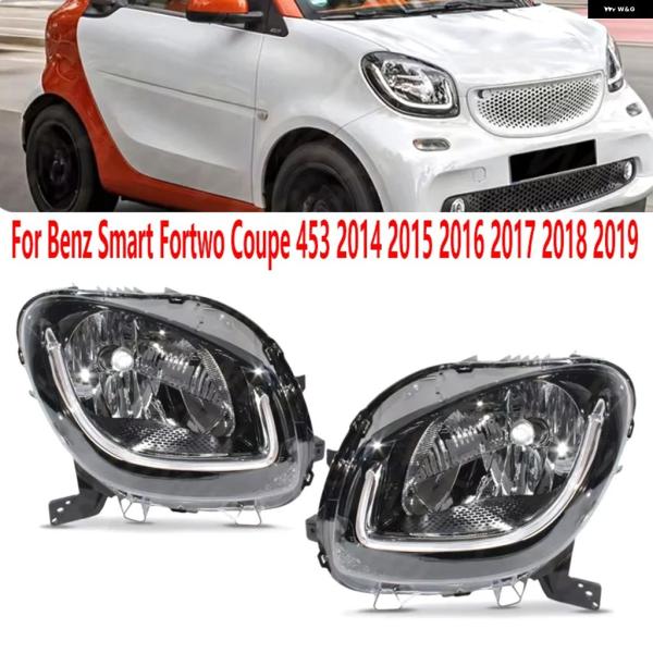 並行輸入品 ベンツ スマート フォーツー クーペ 453 2014 - 16 2018 2019 ハイコンフィグレーション ヘッドライト カー ヘッドランプ L