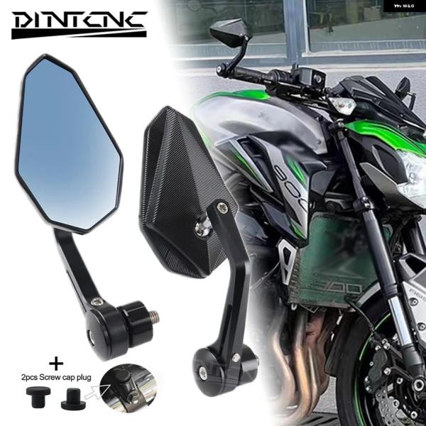 並行輸入品 カワサキ Z400 Z900 RS カフェ SE ブルーガラスサイド ミラー オートバイ ハンドルバー エンドバック Z900SE 2018-2024