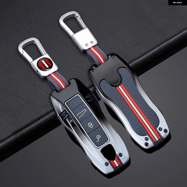 並行輸入品 ポルシェ カースマートキーケース カバー シェルフォブ カイエン パナメーラ911992タイカン車内