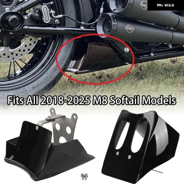 ソフテイル バックフレームスポイラー Harley Davidson バックフレームスポイラー 2018年以降