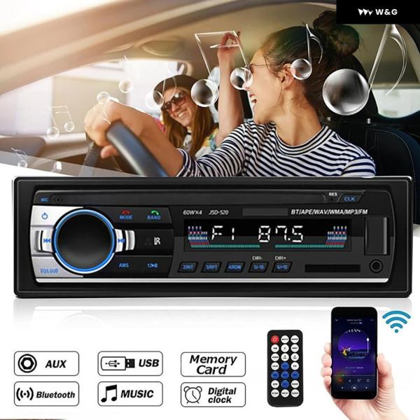 12/24V 60W 車用 MP3 プレーヤー ステレオ BLUETOOTH オーディオ
