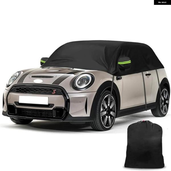 並行輸入品 カーカバー ハーフボディカバー 防水 UVカット 210T ルーフトップフード BMW MINI R55 R56 R60 R61 F55 F56 2004年以