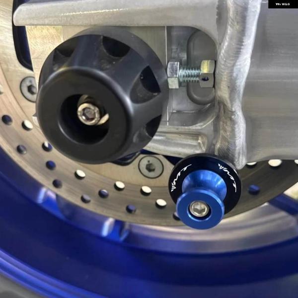 並行輸入品 ヤマハ MT-09 MT07 TRACER MT10 MT25 MT03 MT15 MT125 オートバイ 6MM スイングアーム スプール リア スタンド スクリュー スライダー 07