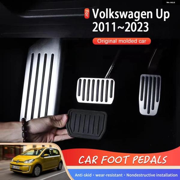 並行輸入品 AT MT カーペダル VW フォルクスワーゲン UP E-UP シュコダ シティゴ シート MII 2011~2023 滑り止めカーフット パッド アクセル