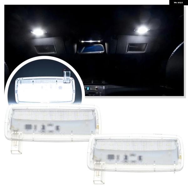 並行輸入品 LED インテリア サンバイザー バニティミラー ランプ読書灯 BMW 1 3 4シリーズ E88 M3 E93 F33 M4 F83 ロールスロイ