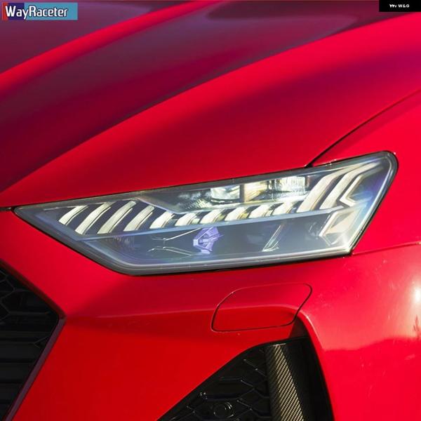 並行輸入品 アウディ RS3 8V RS4 B8 B9 RS5 RS6 RS7 TTRS クリア ステッカー ヘッドライト フィルム 2枚セット