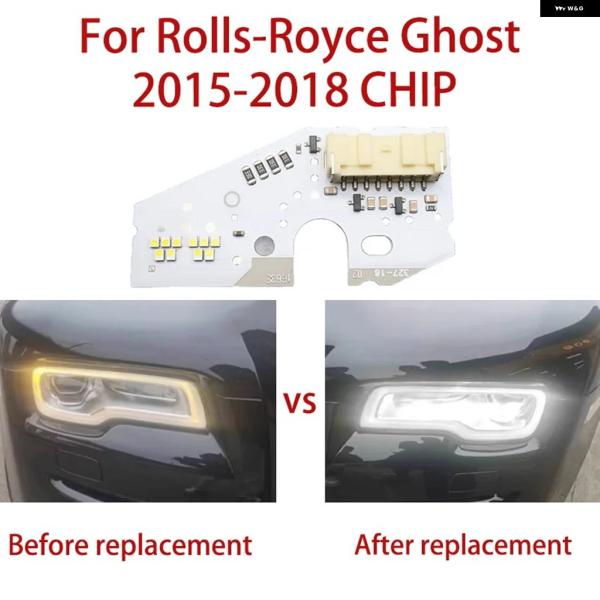 並行輸入品 ホワイトライト ロールスロイス ゴースト 2015-2018 エンジェルアイ バラスト チップ デイタイム ランニングライト 回路チップ ヘッドライ
