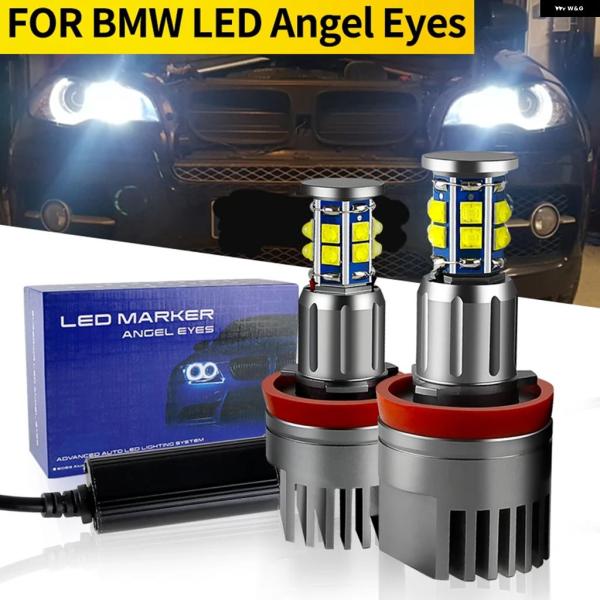 並行輸入品 BMW E81 E82 E87 E88 E90 E92 E93 E70 E76 E89 6000K ランプ LED エンジェルアイ マーカーライト 