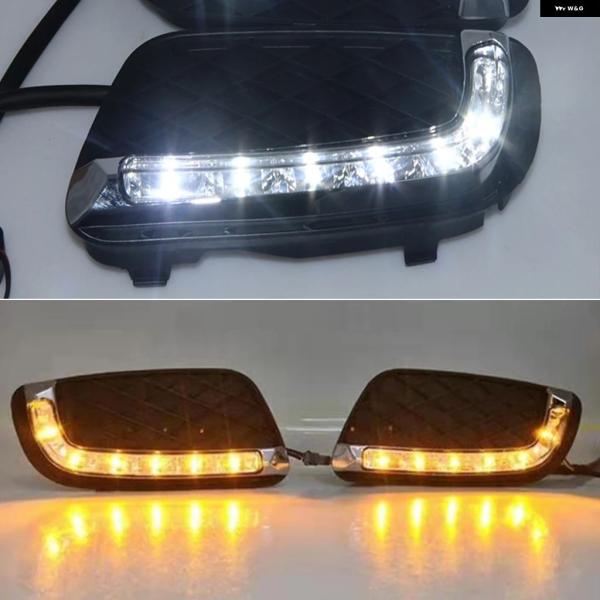 並行輸入品 メルセデス ベンツ 車用点滅 LED デイタイム ランニングライト フォグランプ カバー スマートフォーツー2008-11デイライト 2個セット
