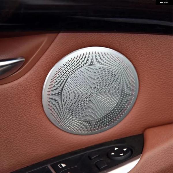 並行輸入品 BMW F07 E70 5シリーズ GT 5GT E71用ドアホーン オーディオ サウンドラウド スピーカー グリッド カバー トリム