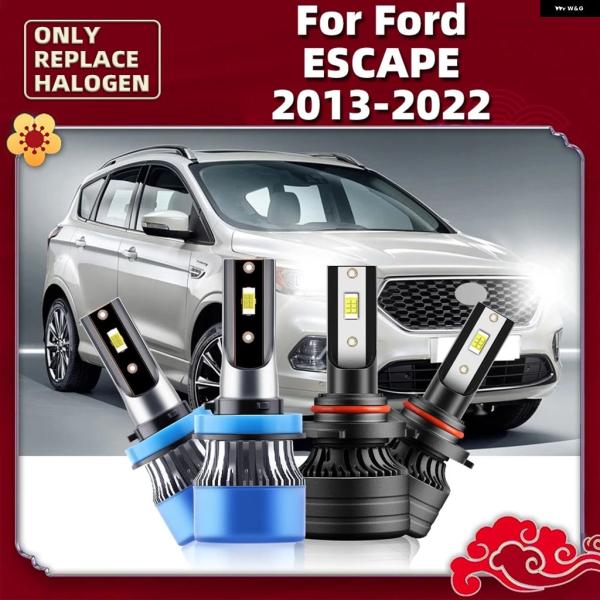 並行輸入品 フォード エスケープ 2013-2022 LED ヘッドライト バルブ ロー ハイ 12V 車