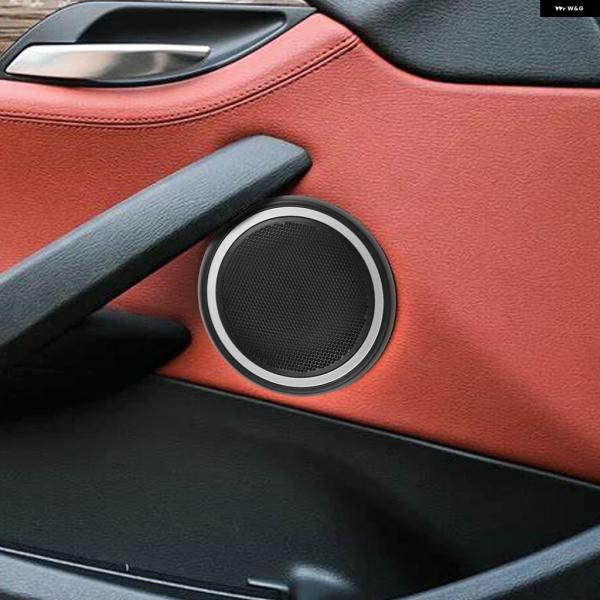 並行輸入品 ミニクーパーR56クラブマン ハッチバック カーフロントドア スピーカー カバー グリル ウーファー オーディオ プレート
