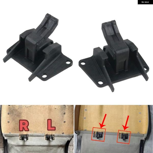 並行輸入品 アウディ A4 B7 S3 8P S6 C6 4L 07-15 フロントシート クッション バックレストバックルバックサイド パネル 固定クリップ 