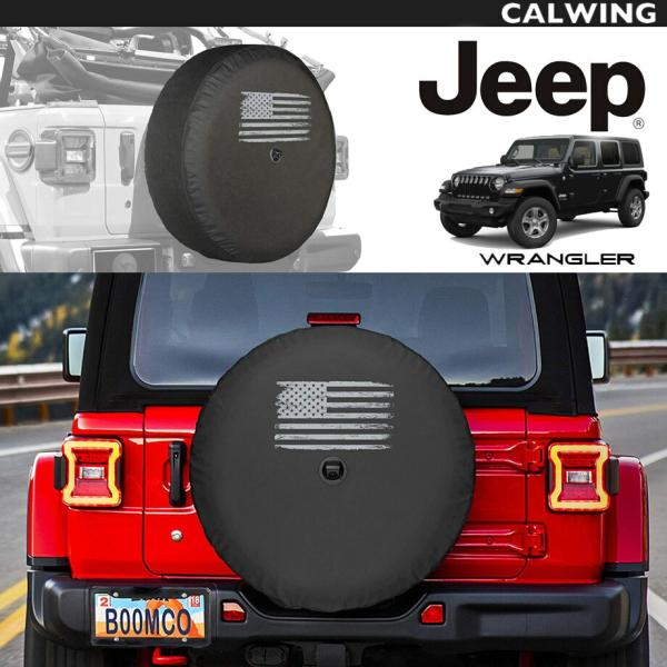 18y- ジープ ラングラー JL ルビコン専用サイズ 背面タイヤカバー 285