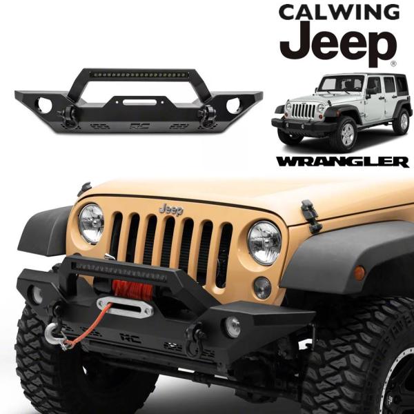 18y- ジープ ラングラー JL | フロントフルバンパー W/20インチLED