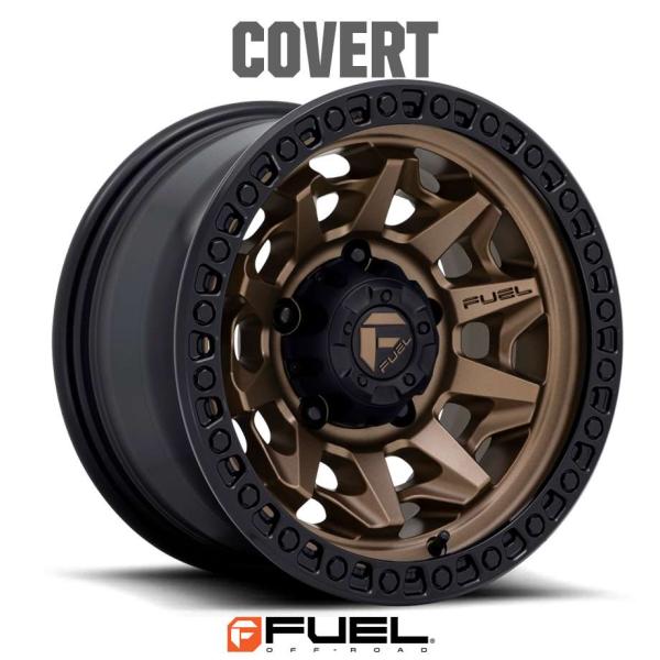 18y- ジープ ラングラー JL | ホイール COVERT D696 マットブロンズ
