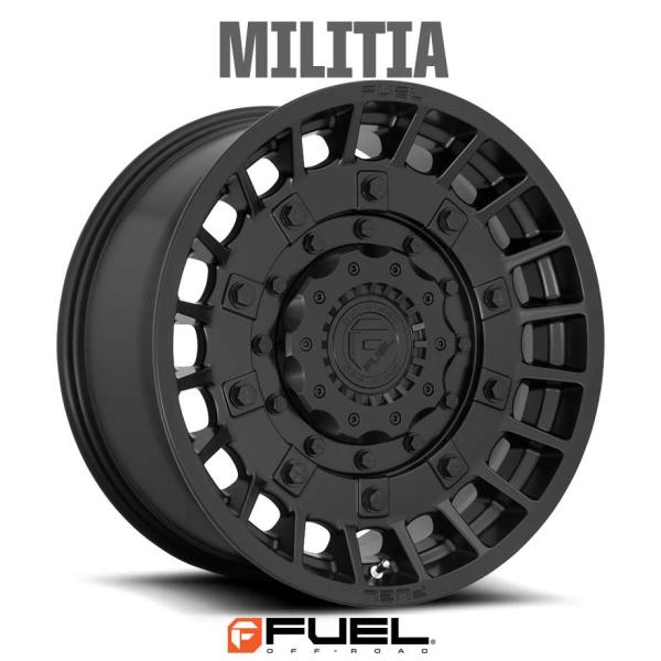 18y- ジープ ラングラー JL | ホイール MILITIA D723 マットブラック