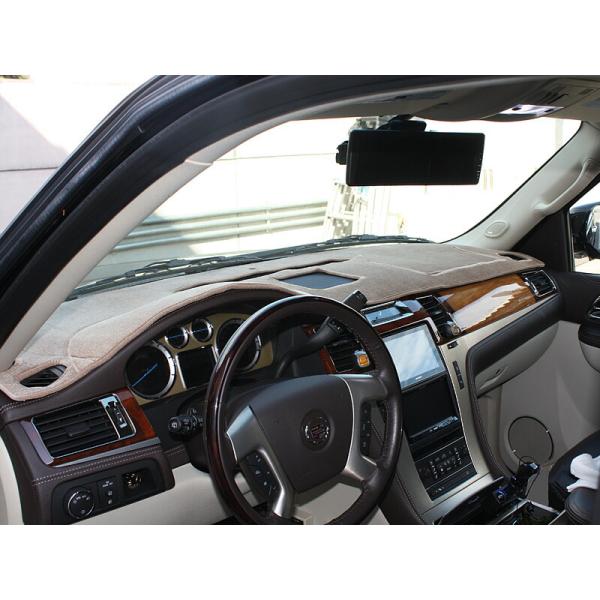 07-14y エスカレード ダッシュマット ベージュ ベロア カバーキング
