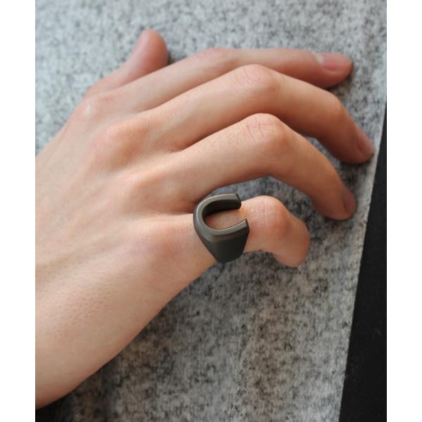 【IVXLCDM(アイブイエックスエルシーディーエム)】HORSESHOE PINKY RING (IVX-R882)　指輪