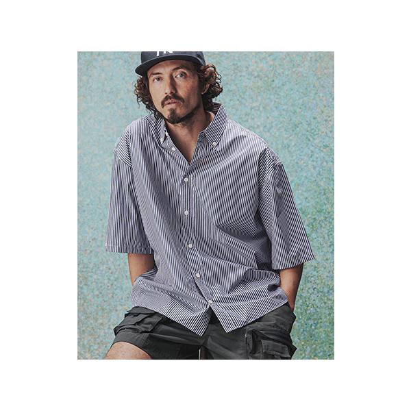 THEOREM 【THEOREM(セオレム)】High Tech Stripe HS Shirt ストライプ
