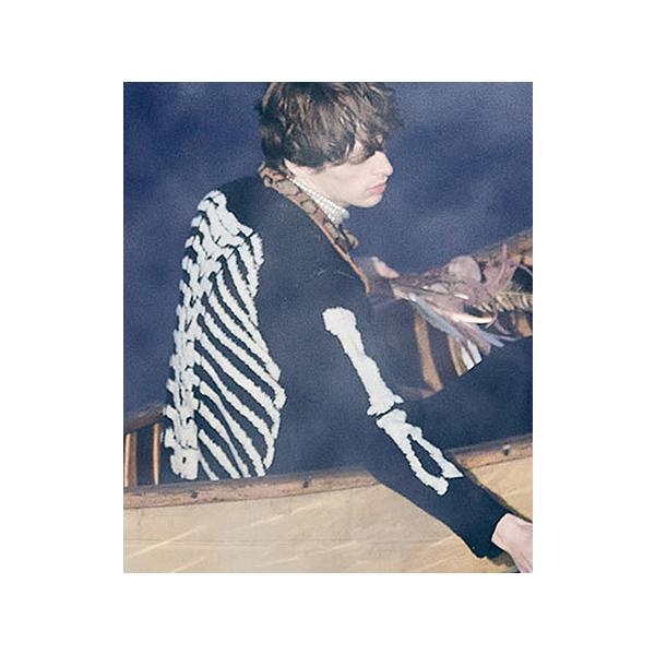 【glamb(グラム)】Knit Riders Jacket ニットライダースジャケット(GB0324-JKT09)