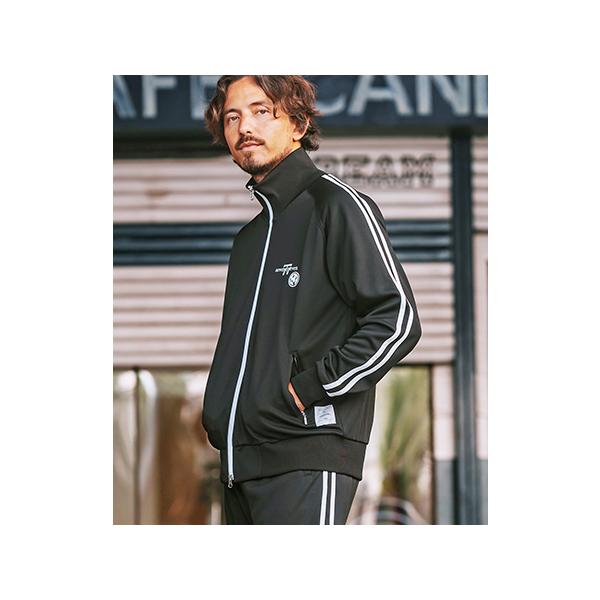 トラックジャケット seventy seven 【seventy seven(セブンティセブン)】W zip line